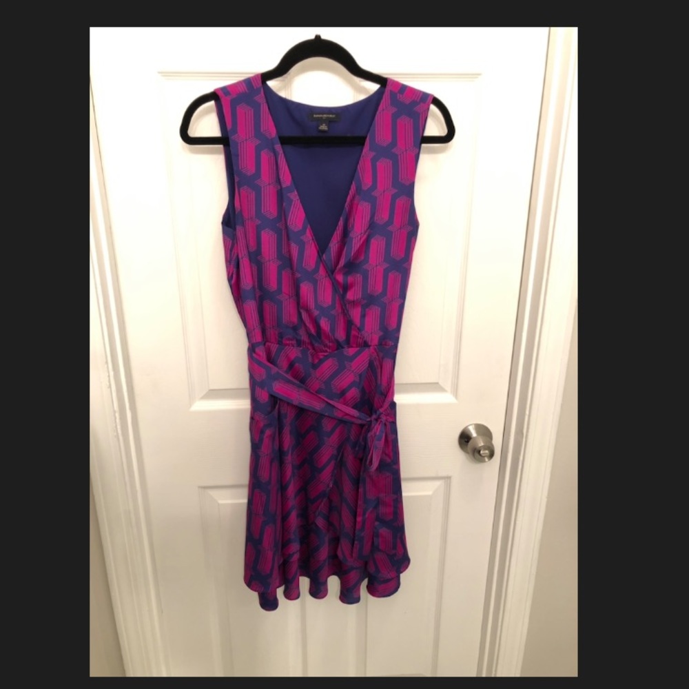 Banana Republic “Silk” Type Dress